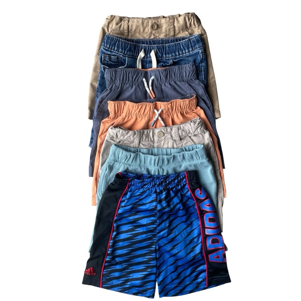 Kids Boys Shorts Bundle of 7 Size 4T-4 Old Navy Cat & Jack